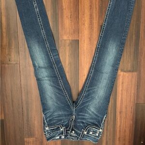 Miss Me Dark Blue Skinny Jeans